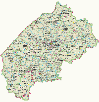 карта Львівської області